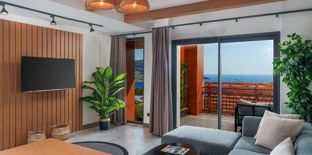 Comfort Sea View Room Lupia Suites Kalkan 6
