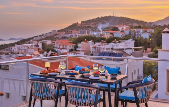 Dining Table To Kalamar At Dusk