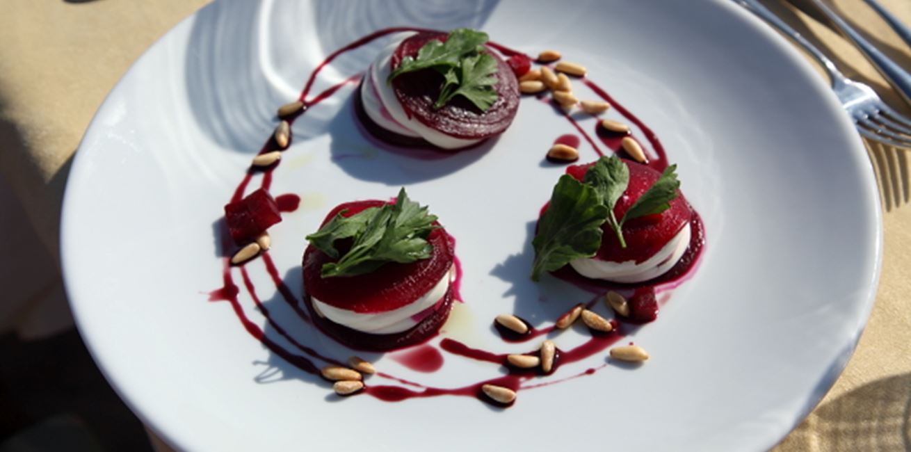 Fine dining at The Likya Hotel in Kalkan