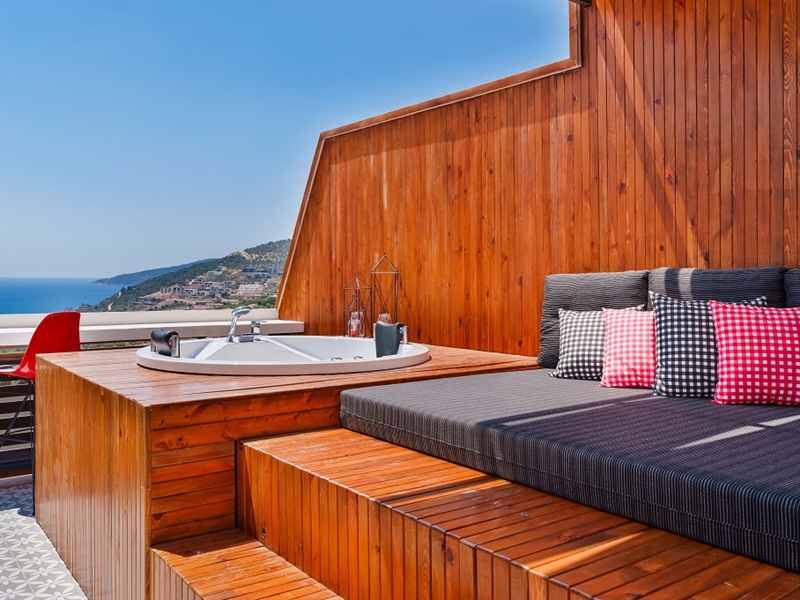 Penthouse With Jacuzzi Lupia Suites Kalkan 7