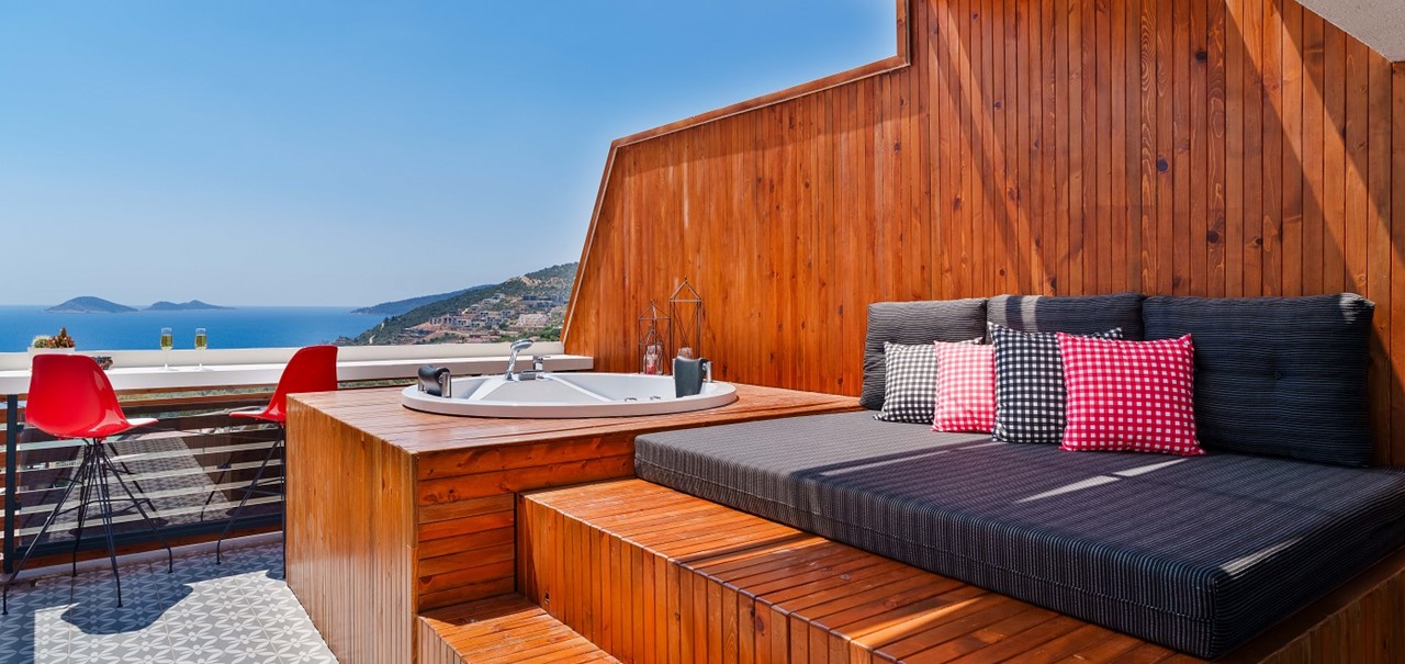 Penthouse With Jacuzzi Lupia Suites Kalkan 7