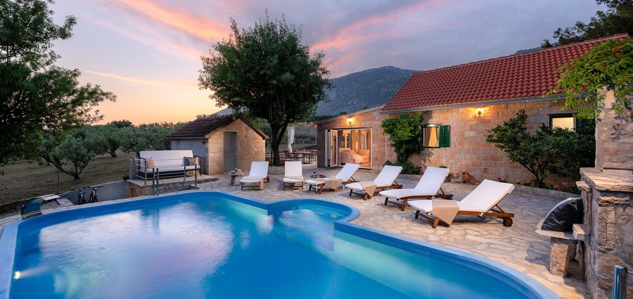 Villa On Bol Brac Island 2